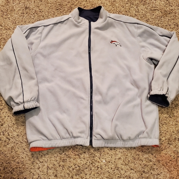 SOLD! NFL Reebok reversible Broncos Jacket. - Picture 5 of 8